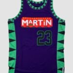 Martin Mar #23 Purple Basketball Jersey