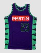 Martin Mar #23 Purple Basketball Jersey