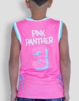 Youth Miami X Pink Panther #3 Basketball Jersey