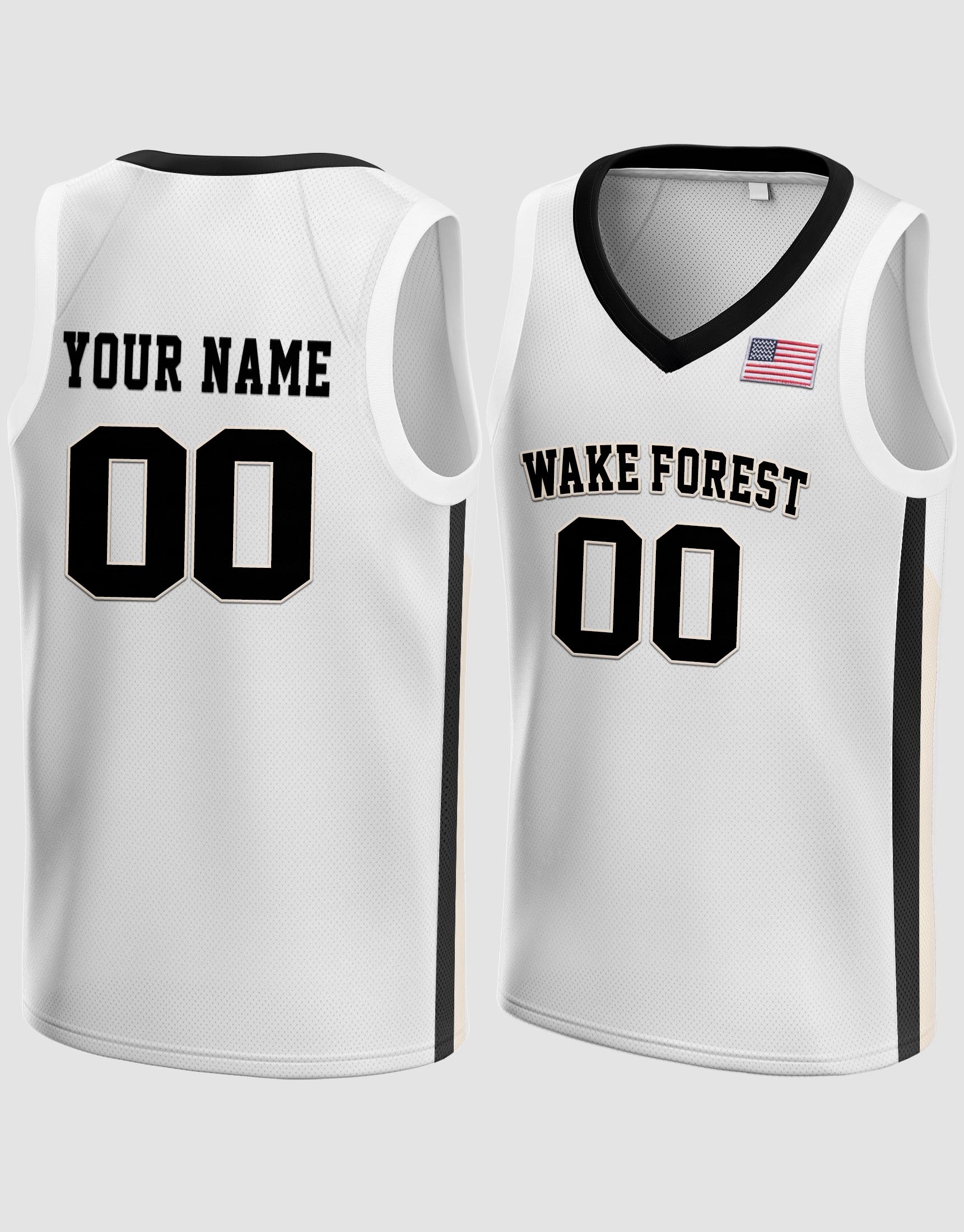 Customized Wake Forest Basketball Jersey