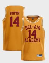 Youth Will Smith #14 Bel-Air Academy Basketball Jersey