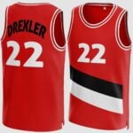 Clyde Drexler #22 Basketball Jersey