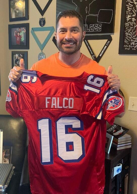 Shane Falco Jersey Replacements #16 Red | 99Jersey