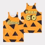 Fred Flintstone #60 Basketball Jersey