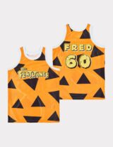 Fred Flintstone #60 Basketball Jersey