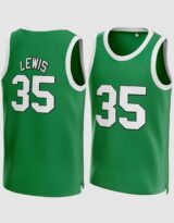 Reggie Lewis #35 Basketball Jersey