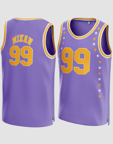 George Mikan #99 Basketball Jersey