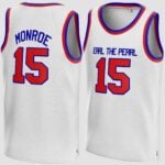 Earl Monroe #15 Basketball Jersey