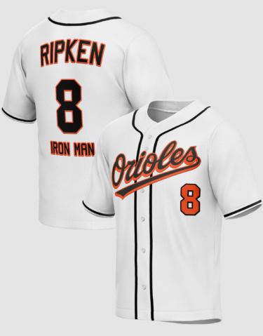 Cal Ripken Jr #8 Baseball Jersey