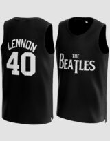 John Lennon #40 The Beatles Basketball Jersey