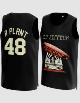 Led Zeppelin Mothership #48 Basketball Jersey