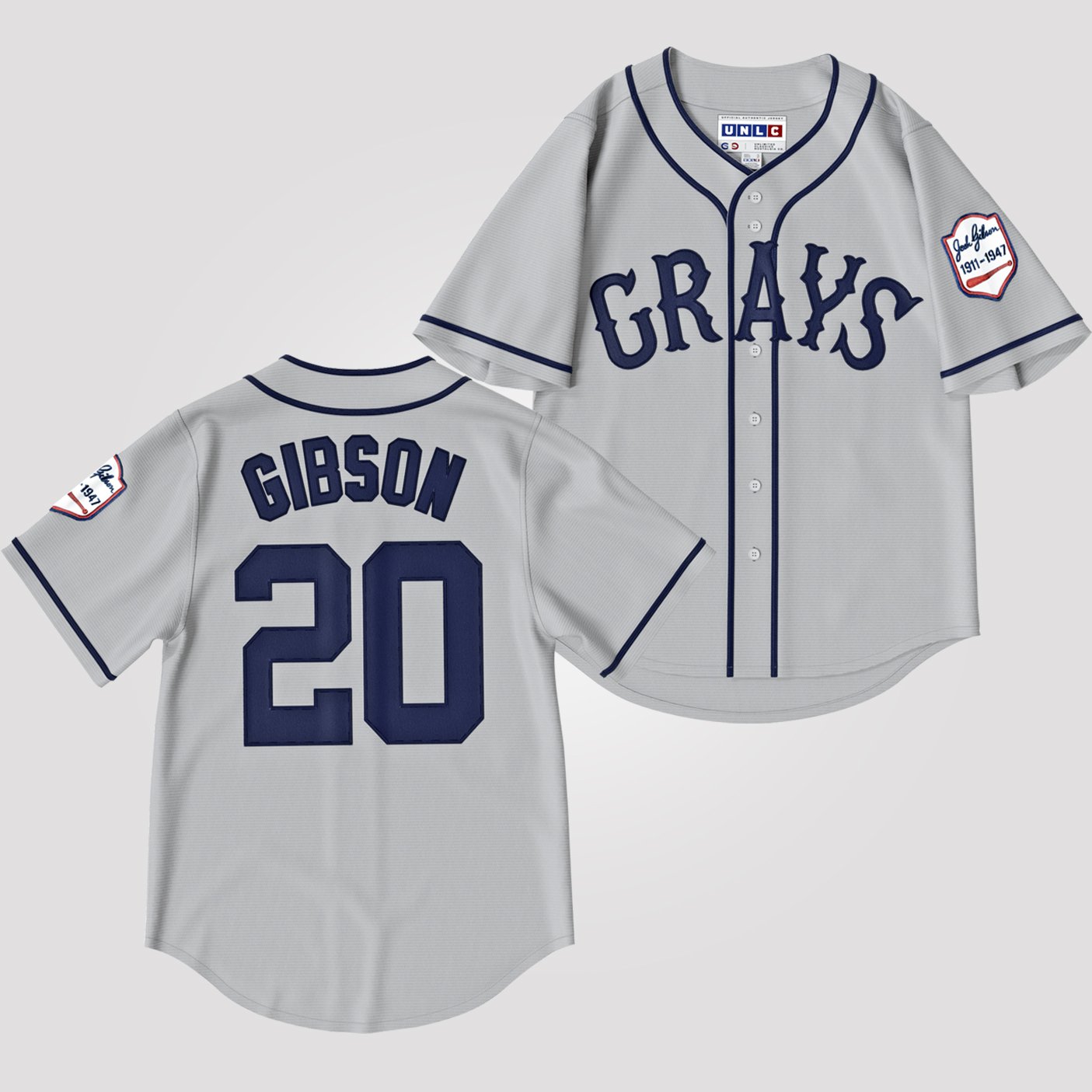 Josh Gibson #20 Grays Baseball Jersey - 99Jersey | Where Legends