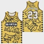 Martin Payne Im The Man #23 Yellow Basketball Jersey