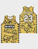 Martin Payne Im The Man #23 Yellow Basketball Jersey