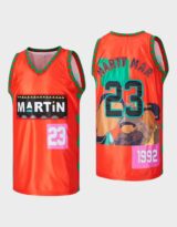 Martin Payne Lawrence Red #23 Basketball Jersey