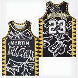 Martin Payne Im The Man #23 Black Basketball Jersey