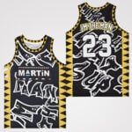 Martin Payne Im The Man #23 Black Basketball Jersey