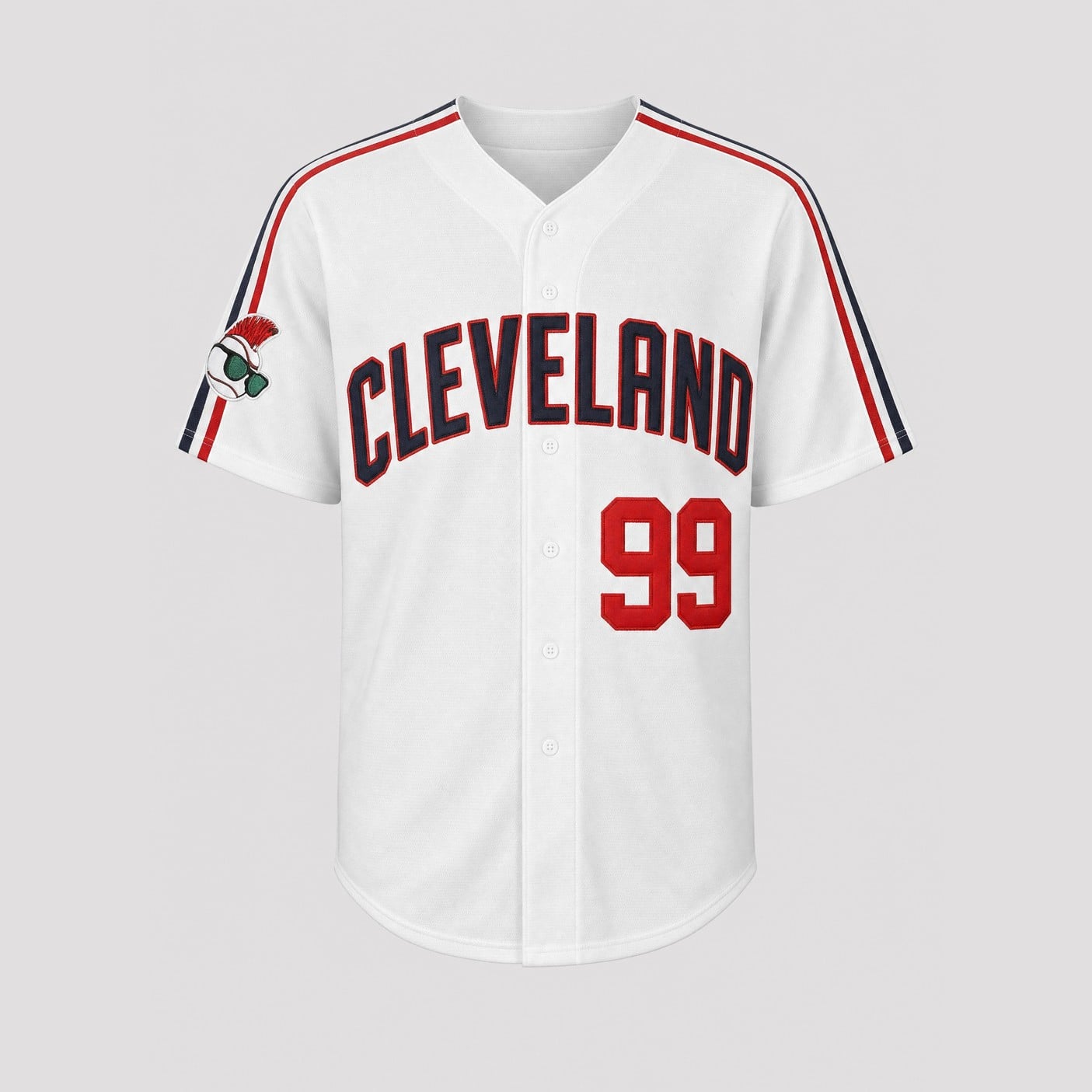 Ricky Vaughn #99 Cleveland Major League Movie Baseball Jersey