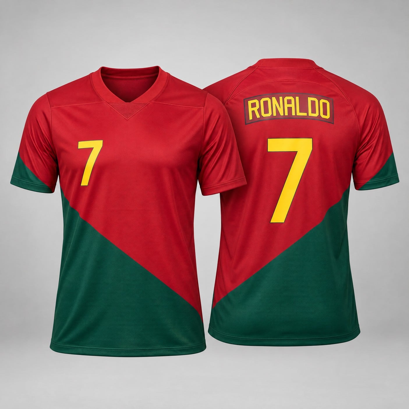 Ronaldo Portugal Jersey #7 Cristiano Soccer Home | 99Jersey