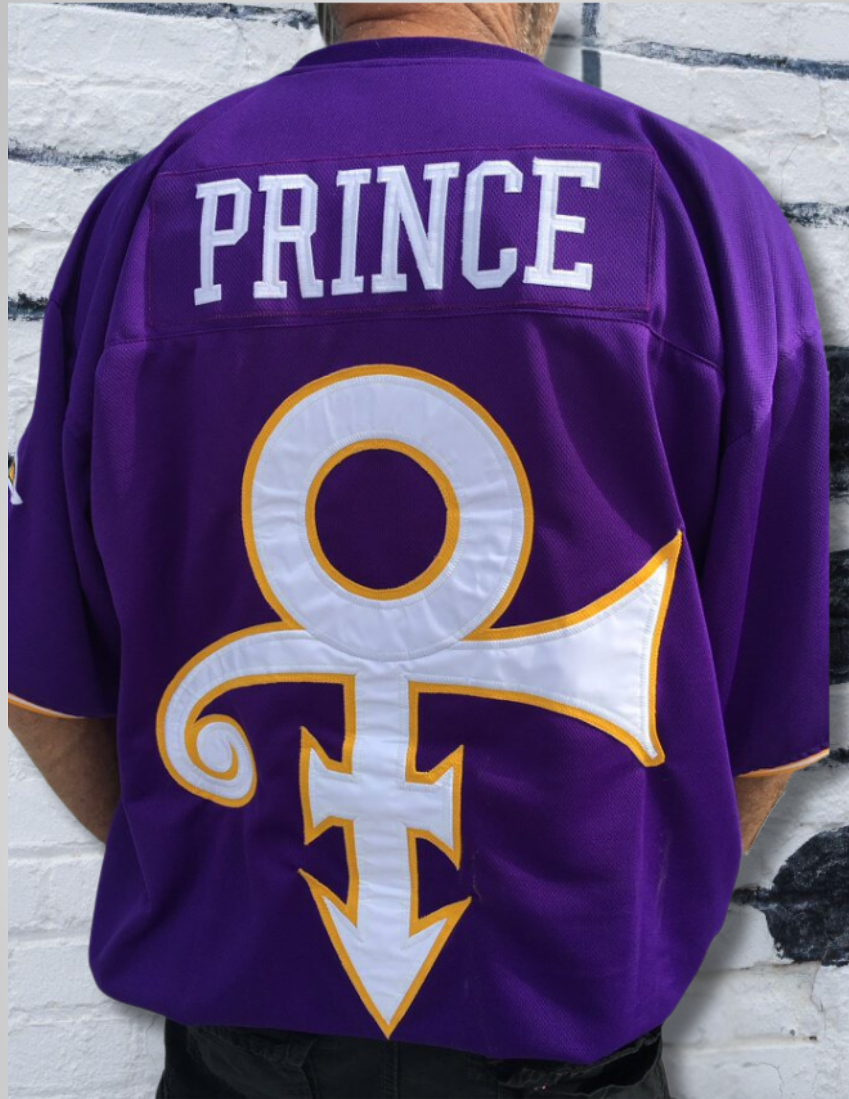 PRINCE ROGERS NELSON Purple Rain Tribute Minnesota Football Jersey