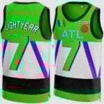Buzz Lightyear Toy Story #7 Basketball Jersey