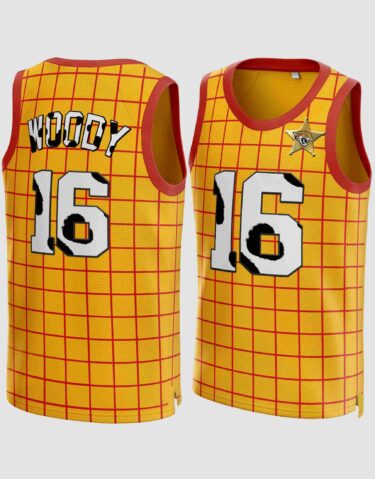 Toy Story Woody #16 Basketball Jersey