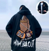 R.I.P. Mamba OUT Zip up Hooded Sweatshirt