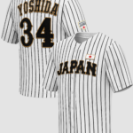 Masataka Yoshida #34 Samurai Baseball Jersey