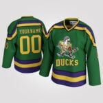 Customized Mighty Ducks Hockey Jersey