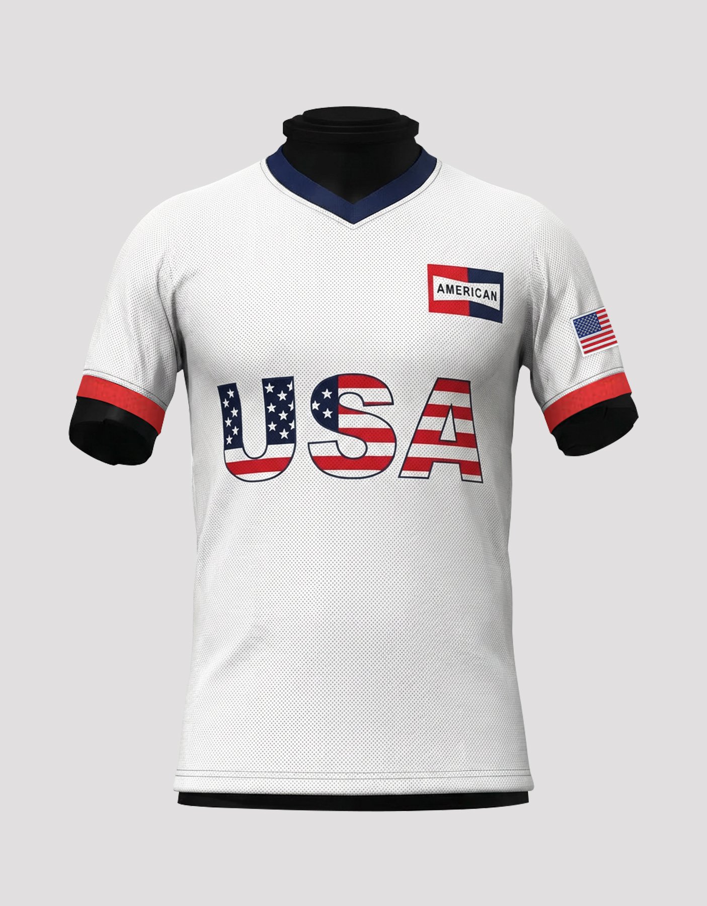 NATIONAL PRIDE Customized USA Youth Soccer Practice Jersey