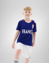 NATIONAL PRIDE France Youth Soccer Practice Jersey