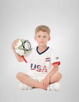 NATIONAL PRIDE USA Youth Soccer Practice Jersey