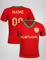 NATIONAL PRIDE Customized Portugal Youth Soccer Practice Jersey