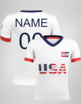 NATIONAL PRIDE Customized USA Youth Soccer Practice Jersey