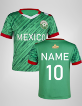 NATIONAL PRIDE Customized Mexico Youth Soccer Practice Jersey