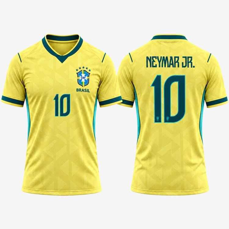 ブラジル代表 ユニフォーム NEYMAR JR 10 Neymar Brazil Jersey, #10 Home Yellow | 99Jersey