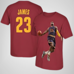Lebron James Youth Basketball T-Shirt Jersey Style