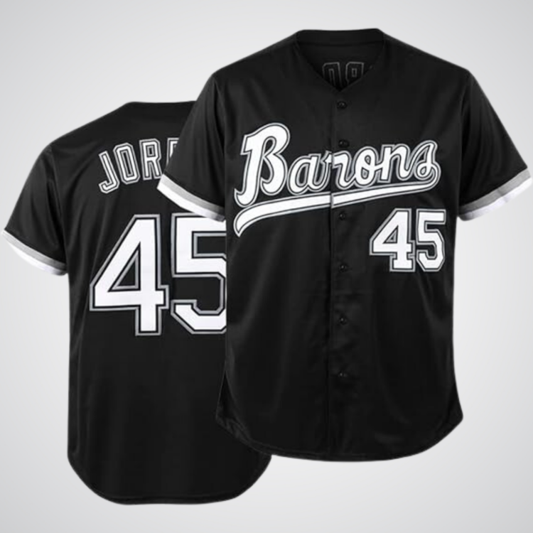 Majestic Michael Jordan ユニフォーム　Barons Michael Jordan #45 Barons Baseball Jersey - 99Jersey | Where