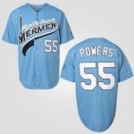 Kenny Powers #55 Myrtle Beach Mermen Stitched Baseball Jersey
