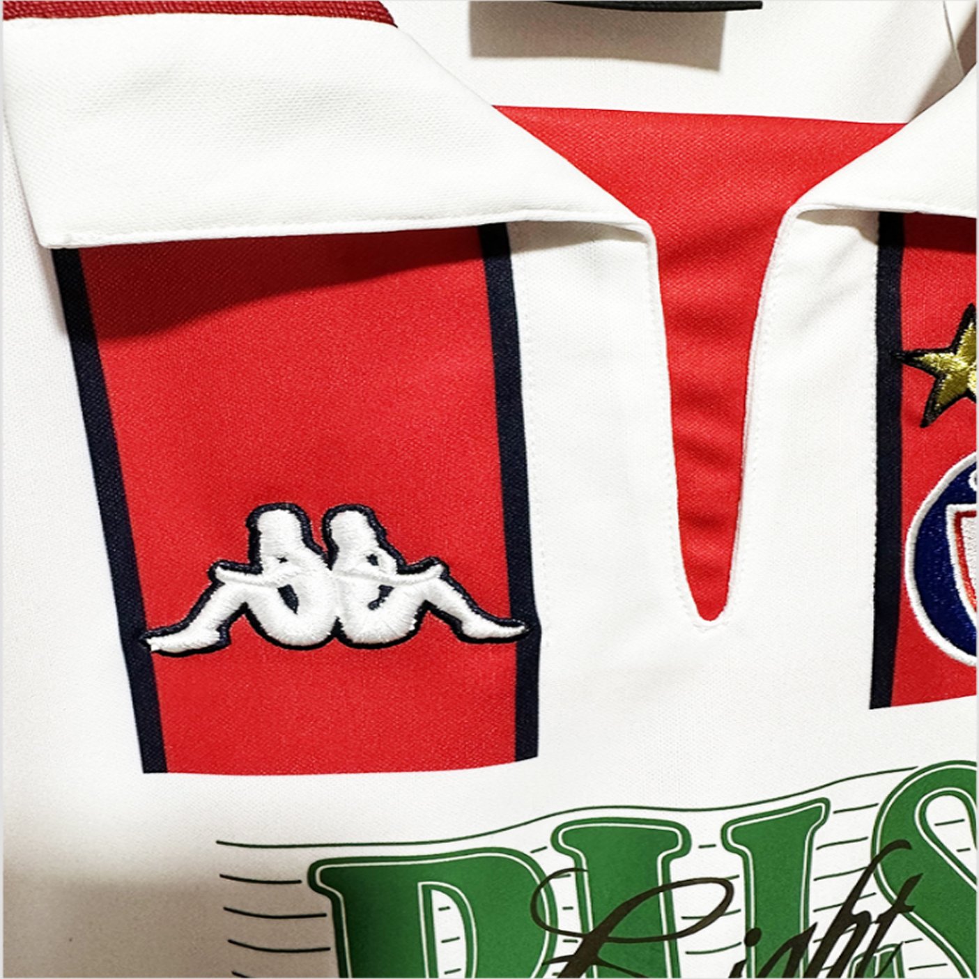 Red Star Belgrade 1999-01 Away Long Sleeve Jersey