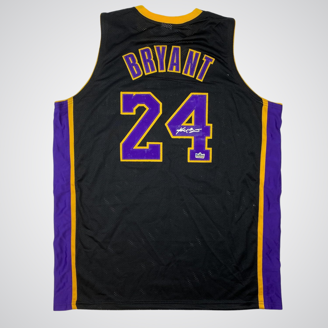 Facsimile Autographed Kobe Bryant #24 Los Angeles Basketball