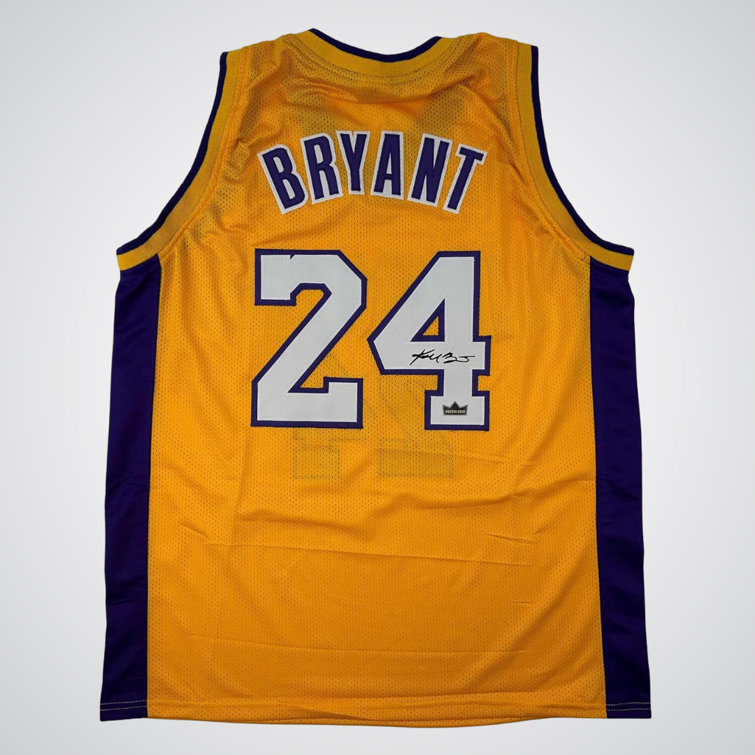 Facsimile Autographed Kobe Bryant #24 Los Angeles Basketball