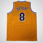 Facsimile Autographed Kobe Bryant #8 Los Angeles Basketball Jersey