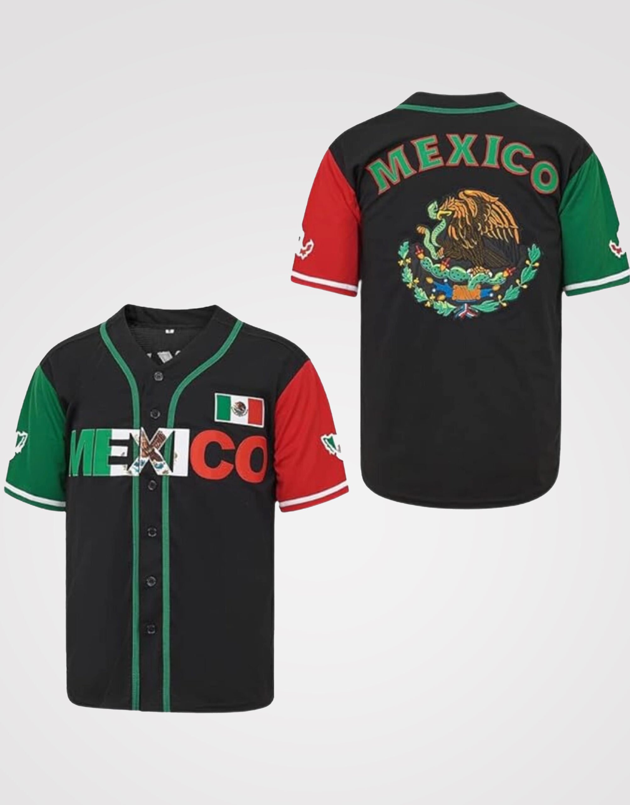 Viva México Hip Hop Baseball Jersey