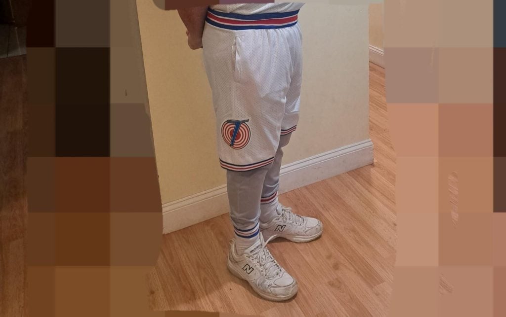 YOUTH Space Jam Looney Tunes Tune Squad Shorts photo review