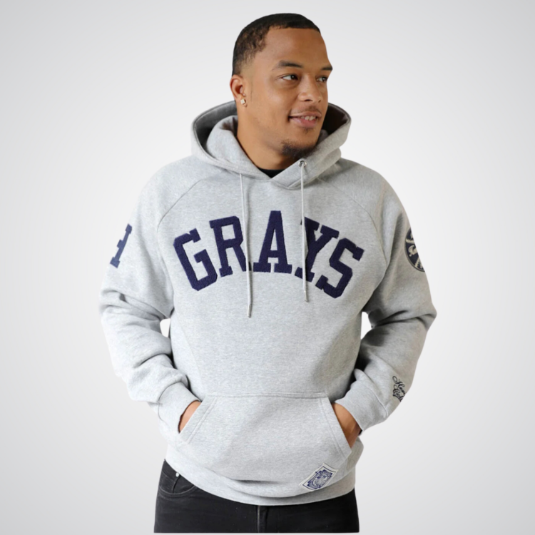 Homestead Grays Hoodie, Josh Gibson NLBM | 99Jersey
