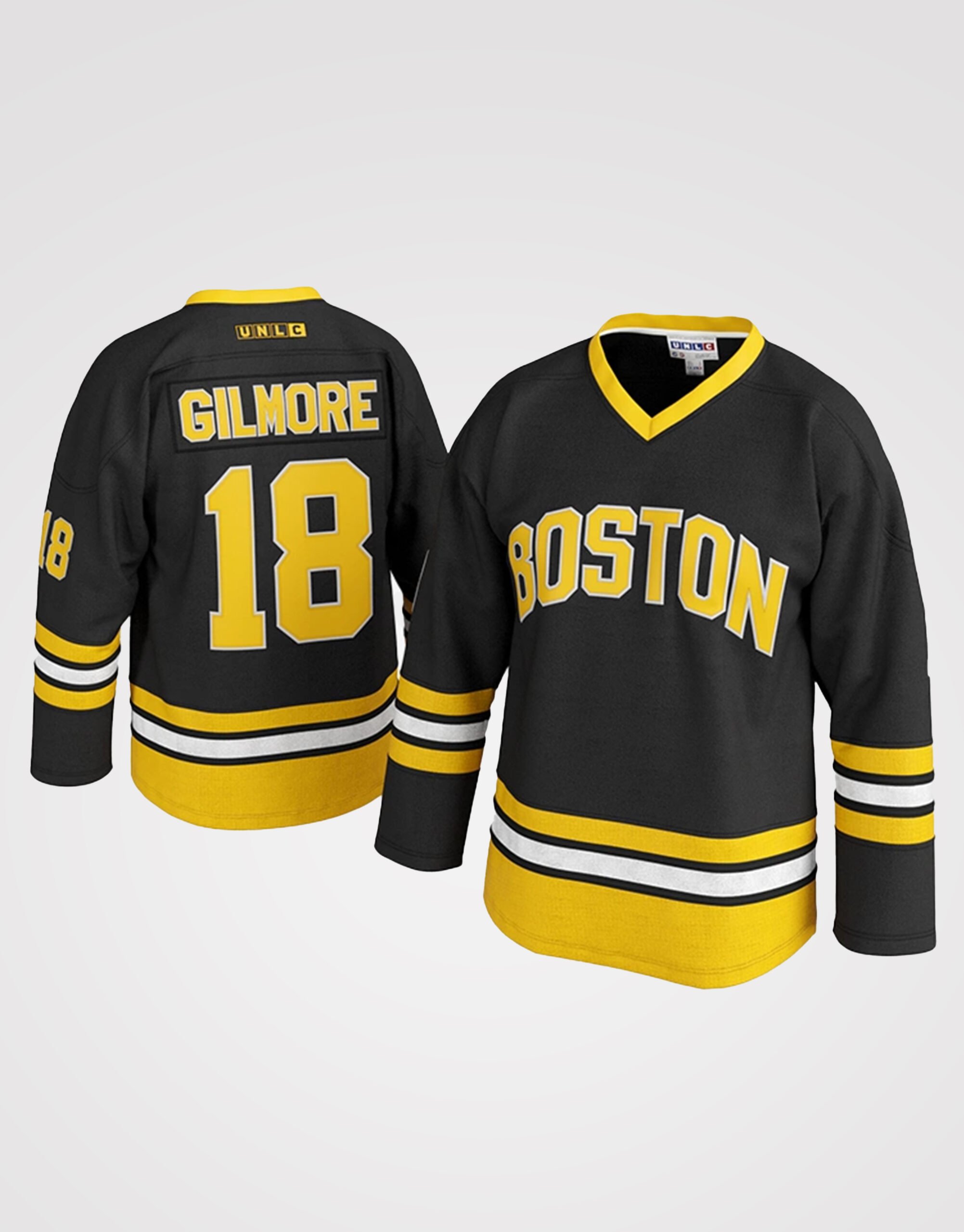 Youth Happy Gilmore #18 Boston Adam Sandler Hockey Jersey