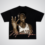 Michael Jordan "4th Championship Celebration" T-Shirt