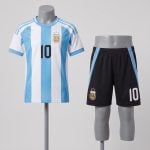 Lionel Messi #10 Argentina Youth Soccer Set