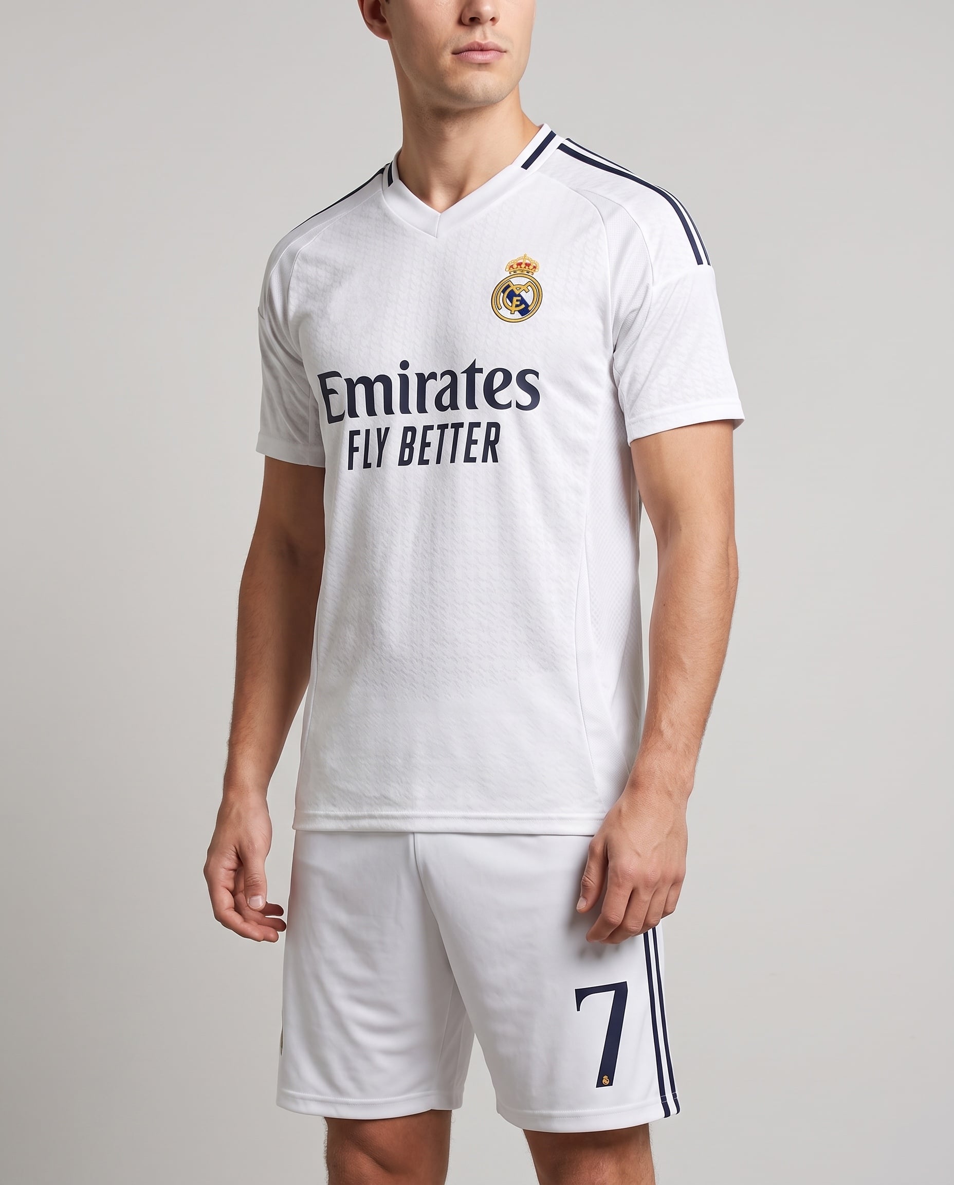 Cristiano Ronaldo Real Madrid Jersey, #7 White | 99Jersey
